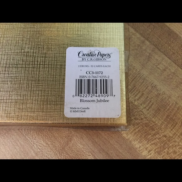 2 sets of Blossom Jubilee Playing Cards - Picture 4 of 4